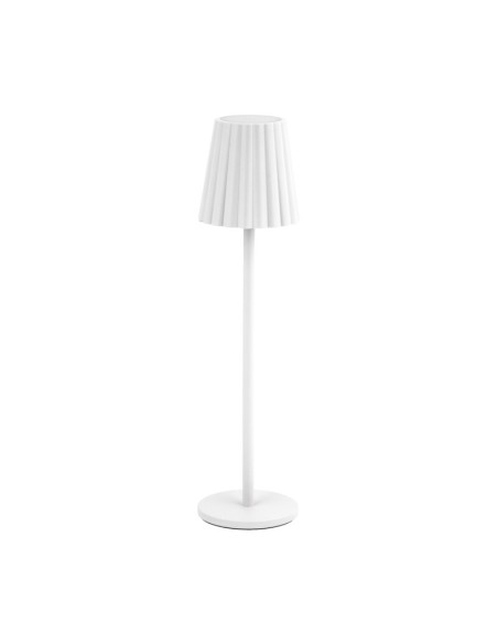 LAMPADA LED RICARICABILE DA TAVOLO MINU BIANCO