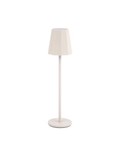 LAMPADA LED RICARICABILE DA TAVOLO POLLICINO BEIGE