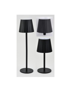 LAMPADA LED RICARICABILE 3 IN 1 ALBA NERO