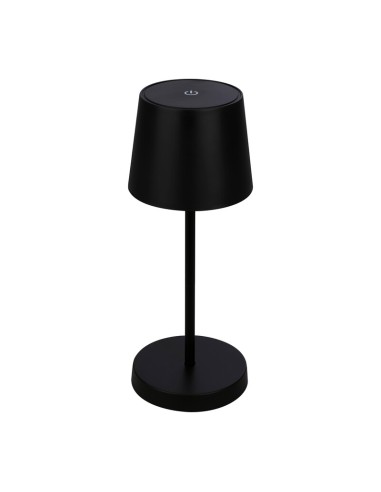 LAMPADA DA TAVOLO BT10001 BATT RICARIC NERO