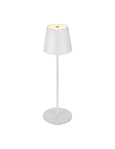 LAMPADA DA TAVOLO BT10003 BATT RICARIC BIANCO