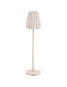 LAMPADA LED RICARICABILE DA TAVOLO MINU BEIGE