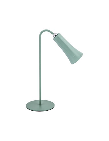 LAMPADA LED RICARICABILE DA TAVOLO ALICE VERDE