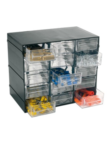 CASSETTIERA HOBBY A 15 SCOMPARTI 228X140XH190 MM