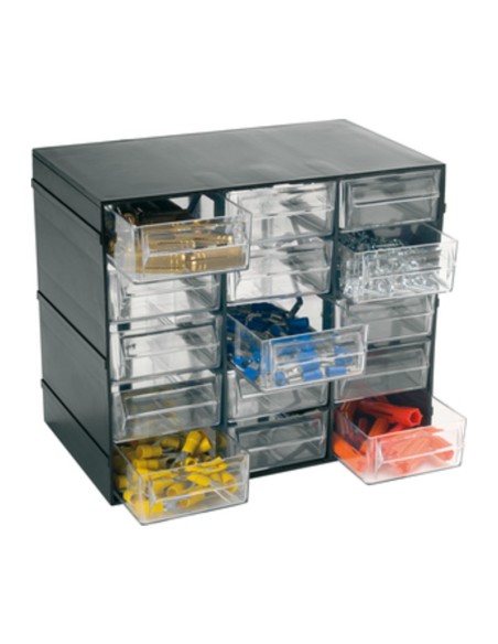 CASSETTIERA HOBBY A 15 SCOMPARTI 228X140XH190 MM