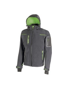 U-POWER GIACCONE SPACE GRIGIO-VERDE TG.   L
