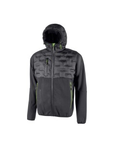 U-POWER GIACCONE SPOCK GRIGIO-VERDE TAGLIA L