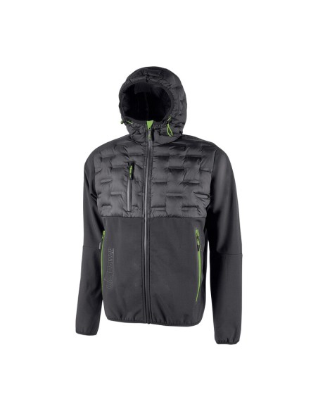 U-POWER GIACCONE SPOCK GRIGIO-VERDE TAGLIA L