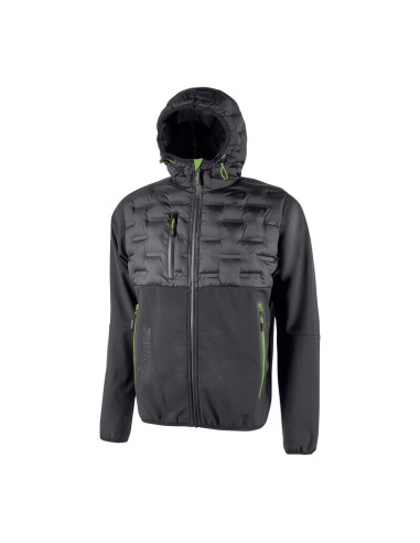 U-POWER GIACCONE SPOCK GRIGIO-VERDE TAGLIA XXL