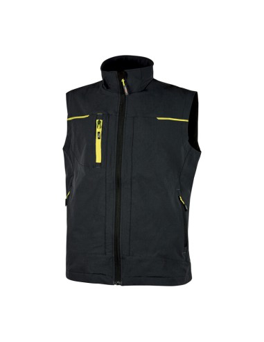 U-POWER GILET SATURN NERO/GIALLO TG.  M