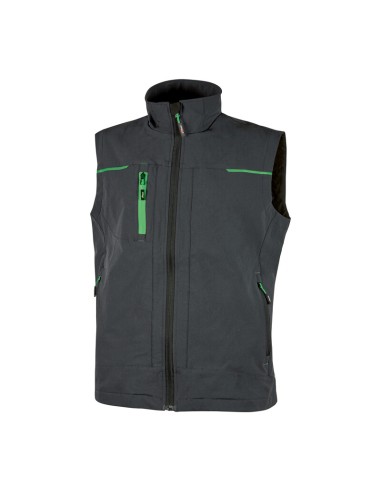 U-POWER GILET SATURN GRIGIO/VERDE TG.  L