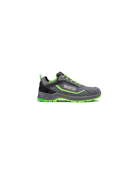 SPARCO SCARPE FELIX S1P GRIGIO VERDE FLUO N.38