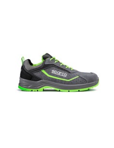 SPARCO SCARPE FELIX S1P GRIGIO VERDE FLUO N.44