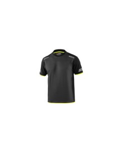 SPARCO T-SHIRT TUCSON GREY YELLOW TG XS