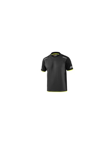 SPARCO T-SHIRT TUCSON GREY YELLOW TG XL