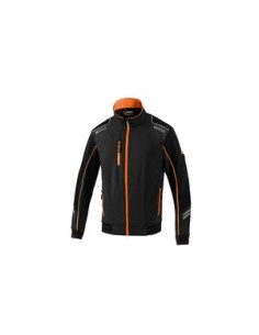 SPARCO GIUBBINO AUSTIN BLACK ORANGE TG S