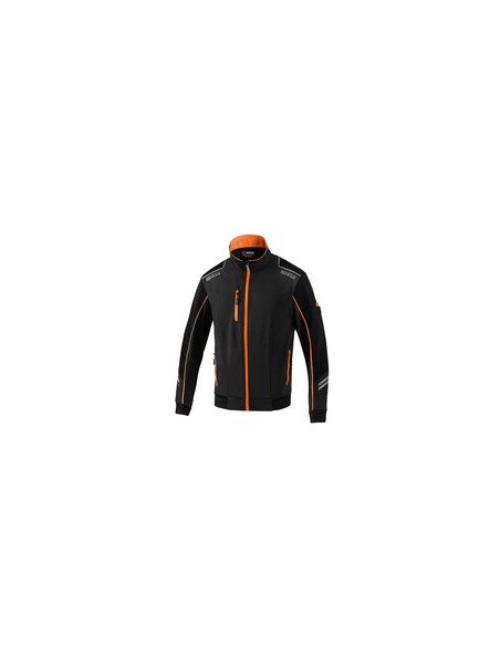 SPARCO GIUBBINO AUSTIN BLACK ORANGE TG S
