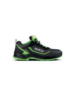 SPARCO SCARPE FORESTER S3 NERO VERDE FLUO N.48