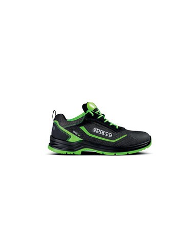 SPARCO SCARPE FORESTER S3 NERO VERDE FLUO N.40