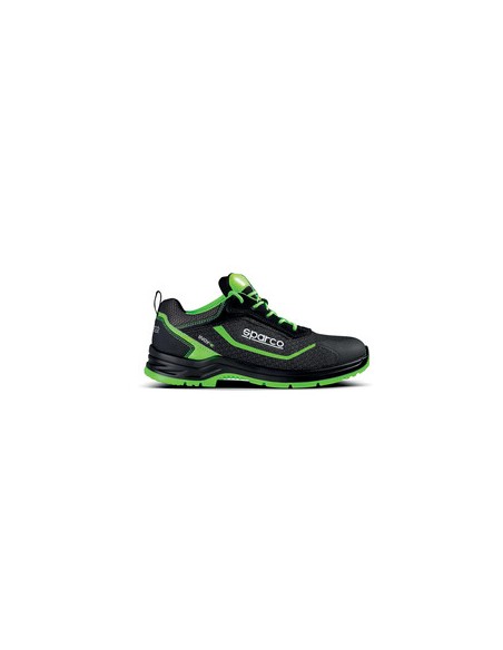 SPARCO SCARPE FORESTER S3 NERO VERDE FLUO N.43