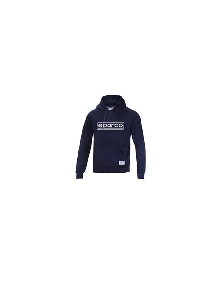 SPARCO FELPA HOODIE FRAME BLU MARINE TG S