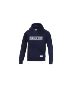 SPARCO FELPA HOODIE FRAME BLU MARINE TG XL