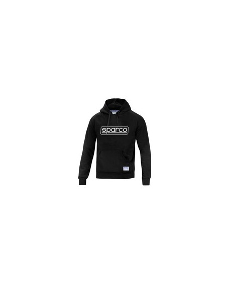 SPARCO FELPA HOODIE FRAME NERO TG M