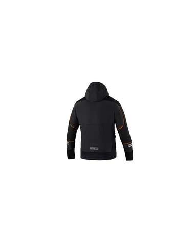 SPARCO GIUBBINO YORK BLACK ORANGE TG XS