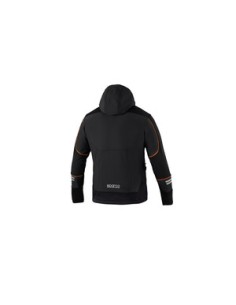 SPARCO GIUBBINO YORK BLACK ORANGE TG M