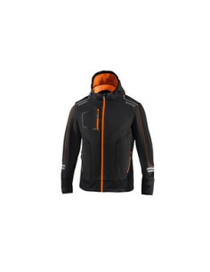 SPARCO GIUBBINO YORK BLACK ORANGE TG L