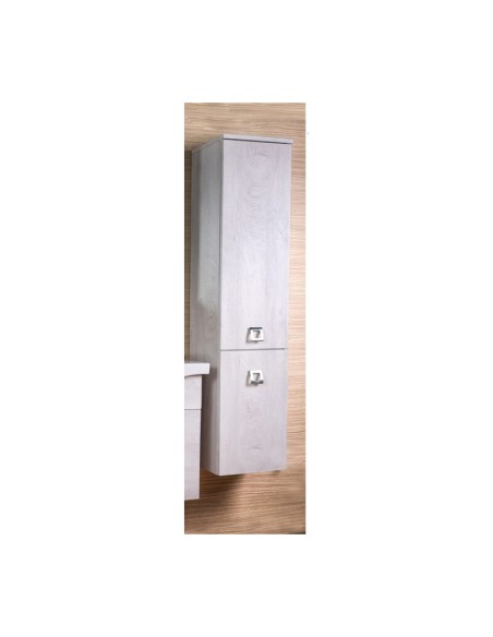COLONNA BAGNO BRILLO 2 ANTE SOSP. 145 PINO BIANCO