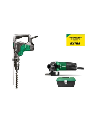 HIKOKI MARTELLO COMB DH40MC+SMERIGLIATRICE G12STA