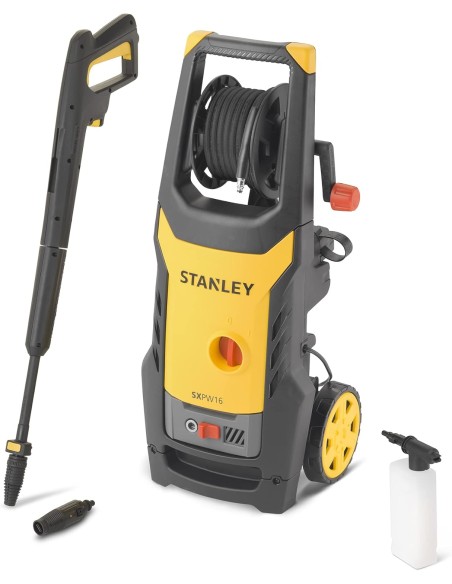 Stanley Idropulitrice ad Alta Pressione SXPW16E (1600 W, 125 Bar, 420 l/h)