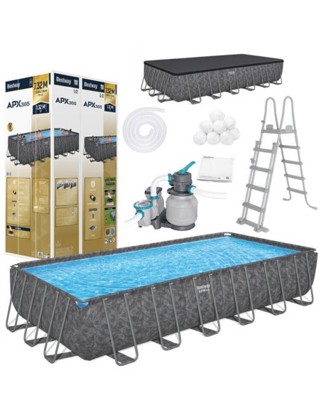PISCINA APX 365 C/TELAIO 732X366CM 561KG