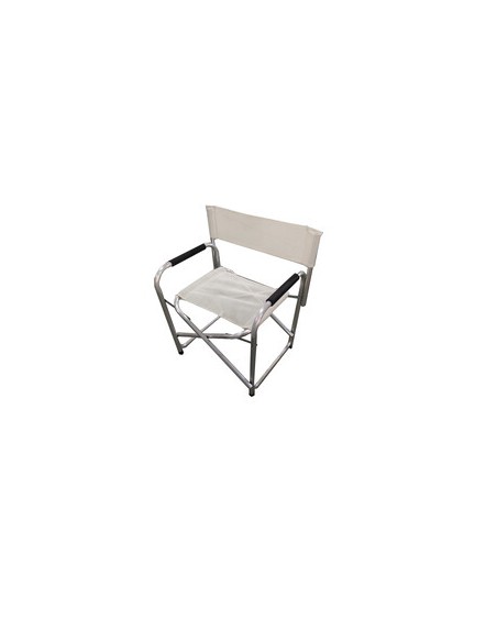 C SEDIA REGISTA PLAYA ALLUMINIO BIANCO