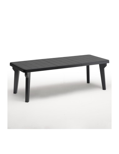 TAVOLO BERGEN 160/220X90XH74CM ANTRACITE