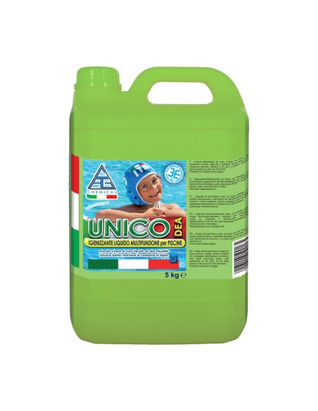 CLORO P/PISCINA LIQUIDO MULTIFUNZ UNICO  5 KG