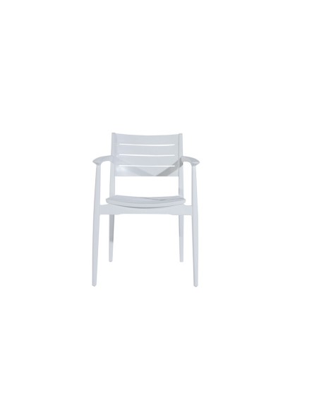 SEDIA C/BRACCIOLI REGNUM BIANCO