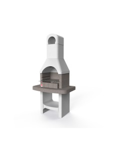 BARBECUE IN MURATURA  88X58X179CM LUCERNA