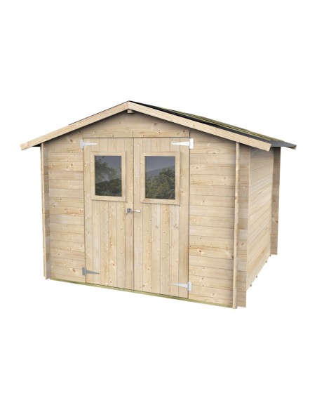 CASETTA LEGNO AUGUSTA C/PAVIMENTO 249X198X206 CM