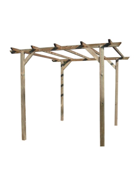 PERGOLA IN LEGNO IMPREGNATO 300X300XH247 CM