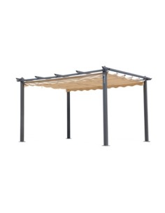 PERGOLA IN ALLUMINIO C/TELO RETRATTILE 3X4 M 2018
