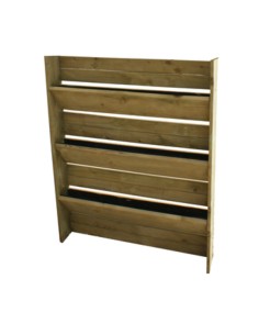 ORTO VERTICALE IN LEGNO A PARETE 80X17XH120 CM