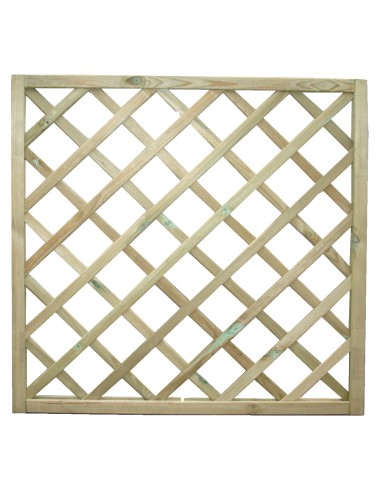 GRIGLIATO PINO IMPREGNATO 35  90XH 90 CM QUADRO