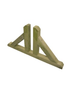 PIEDE PINO IMPREGNATO P/GRIGLIATO 60XH30 CM