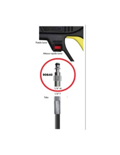 INNESTO RAPIDO P/IDROPULITRICE 1/4 M