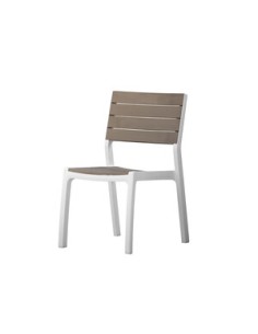 SEDIA HARMONY BIANCO/CAPPUCCINO