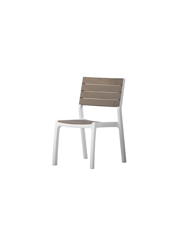 SEDIA HARMONY BIANCO/CAPPUCCINO
