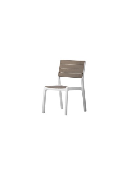 SEDIA HARMONY BIANCO/CAPPUCCINO