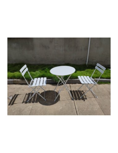 SET BISTROT GIOTTO BIANCO SAT